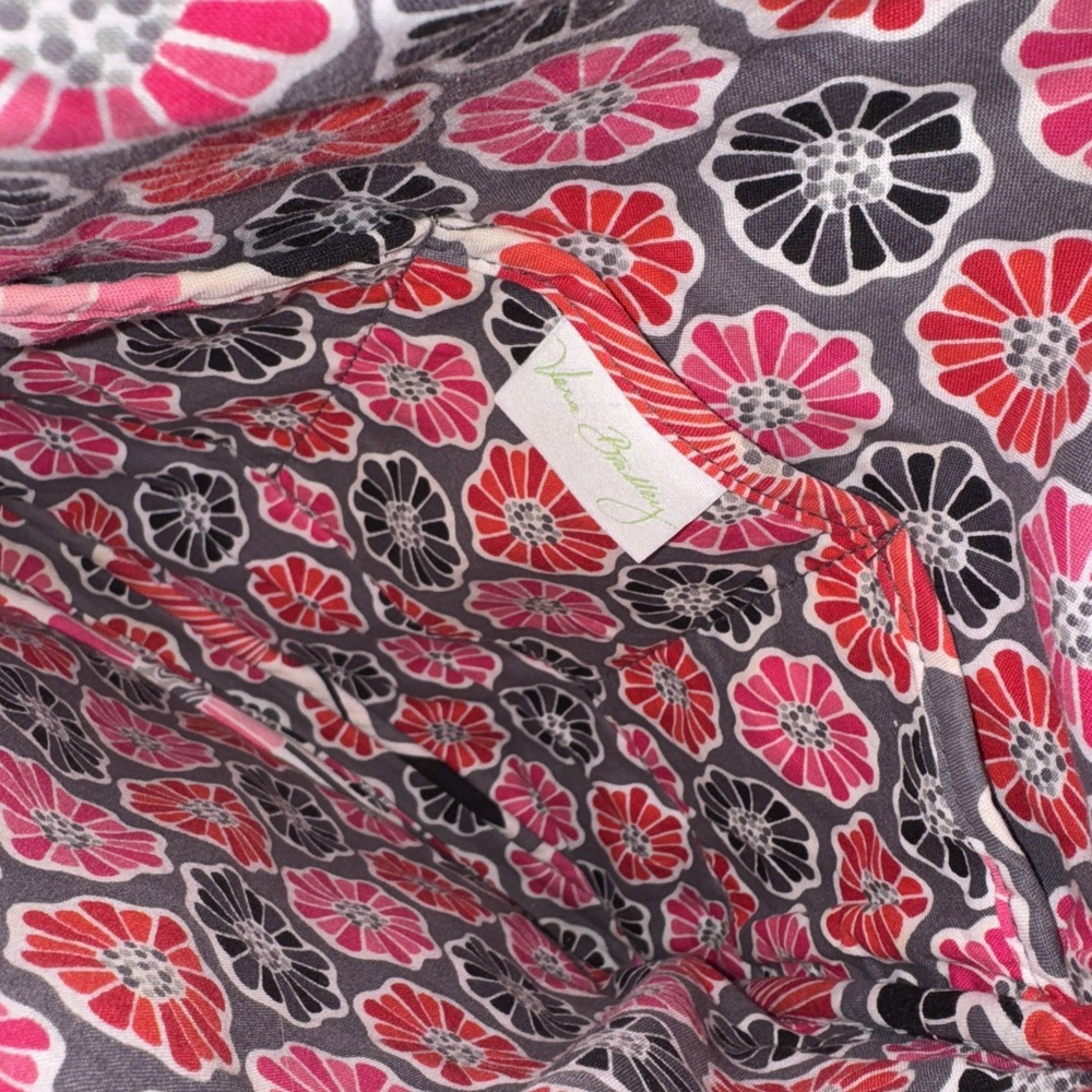 Vera Bradley Cheery Blossoms‎ Quilted Hipster Splash Floral Crossbody Bag - Picture 5 of 5